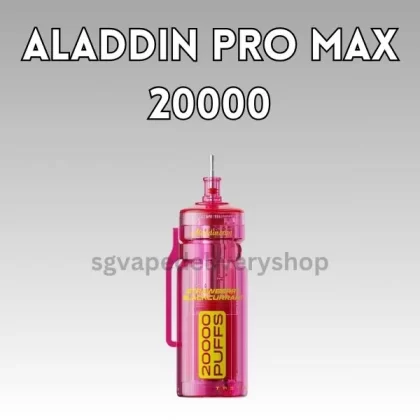 Aladdin Pro Max 20000 Puffs - Double Grape
