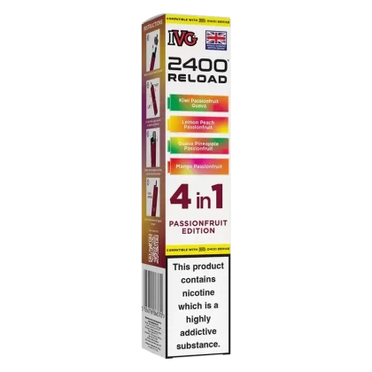 IVG 2400 Reload 4in1 Passionfruit Edition Prefilled Pods