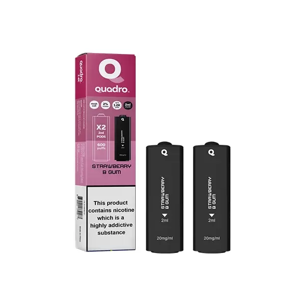 20mg Quadro 2.4k Ersatzpods – 2ml
