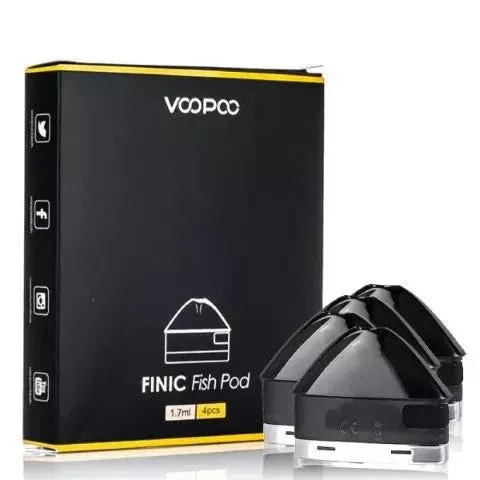Voopoo Finic Fish Replacement Pods 1.6ohm 4pcs