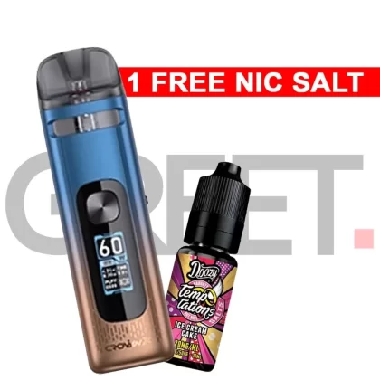Uwell Crown X Pod Kit - Colour#Black>Blue>Forest Dawn>Green>Red>Sunrise Sky