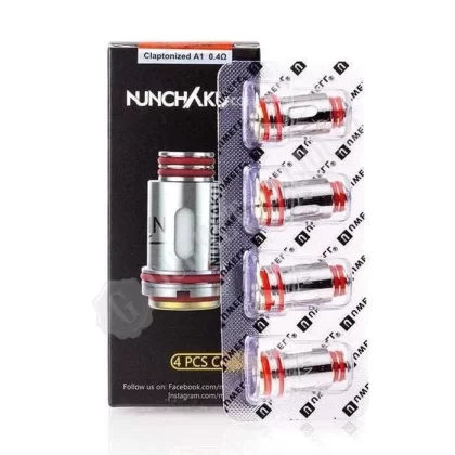 UWell Nunchaku Replacement Coils - Size#Pack of 4~Resistance#0.25 ohm>UN2 Meshed-H (0.2 ohm)>0.4 ohm>SS316L Meshed-H (0.14 Ohm)