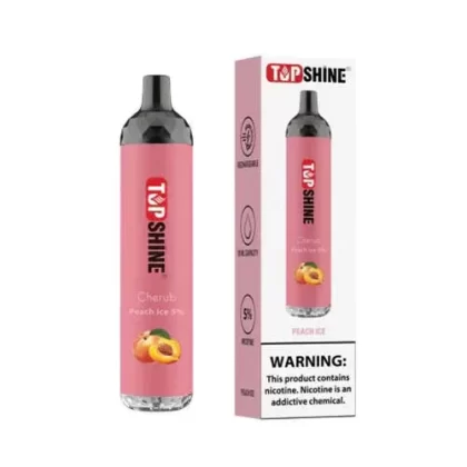 Peach Ice Top Shine Cherub Disposable Vape 4500 Puffs