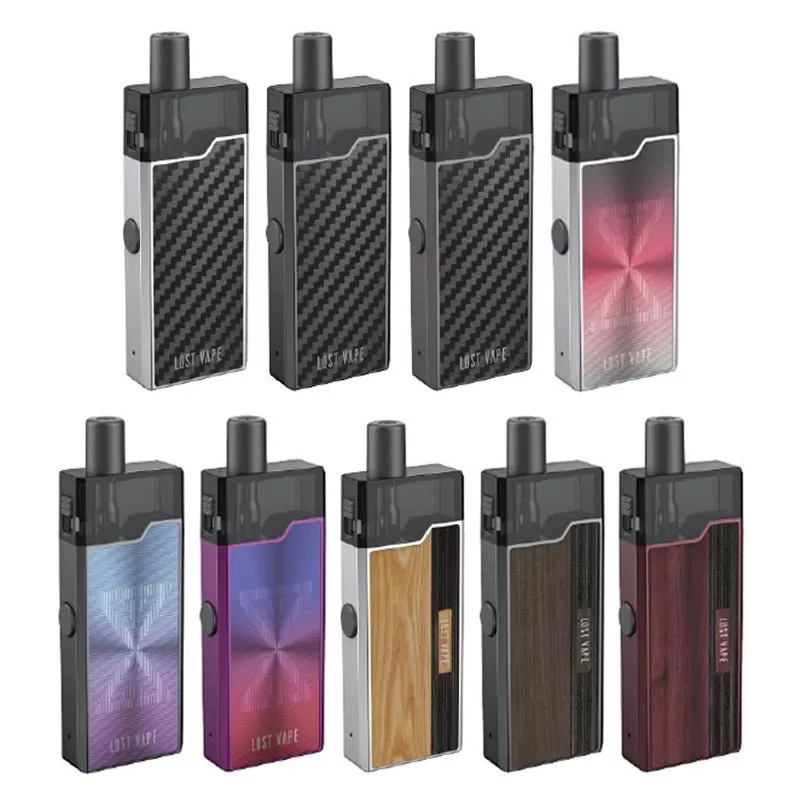 Lost Vape Orion Mini Pod System Kit - Claret Red Wood