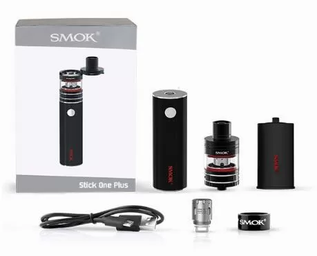 Smok Stick One Plus 3.5ML-2000mAh Starter Kit with Micro TFV4 Plus - Silver - Image 2