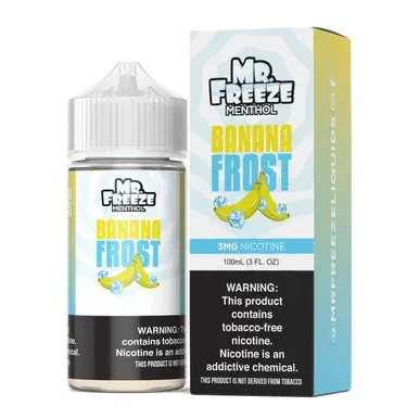 Banana Frost Mr. Freeze Tobacco-Free Nicotine 100mL