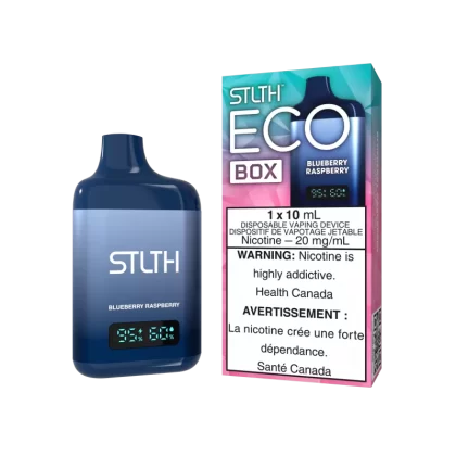 STLTH ECO BOX - Blueberry Raspberry - 20 mg/mL (wholeseller) - Excise AB, 20 mg/mL (wholeseller) - Excise MB (655E88)