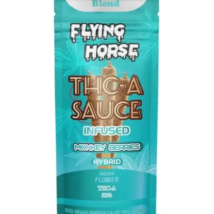 Monkey Berries Flying Horse THCA Sauce Infused Pre-Rolls 2G 3ct