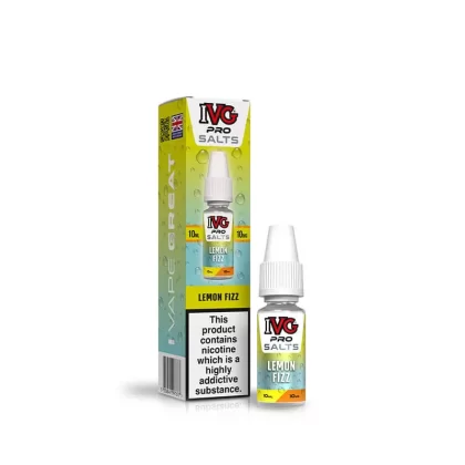 IVG Pro Salts Lemon Fizz 10ml E-Liquid - 20mg