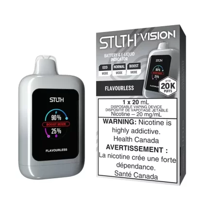STLTH Vision Flavourless Disposable Vape