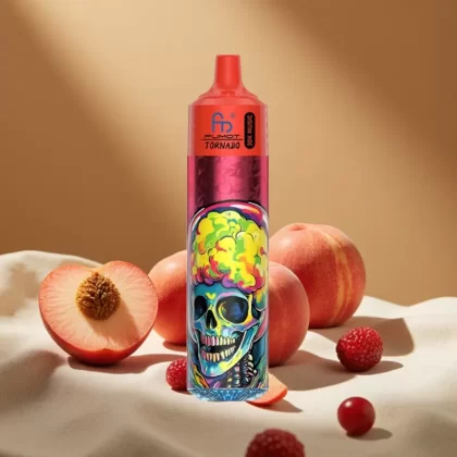 Fumot RandM Tornado 30000 Puffs 30mL 2%/5% Peach Berries Disposable Vape
