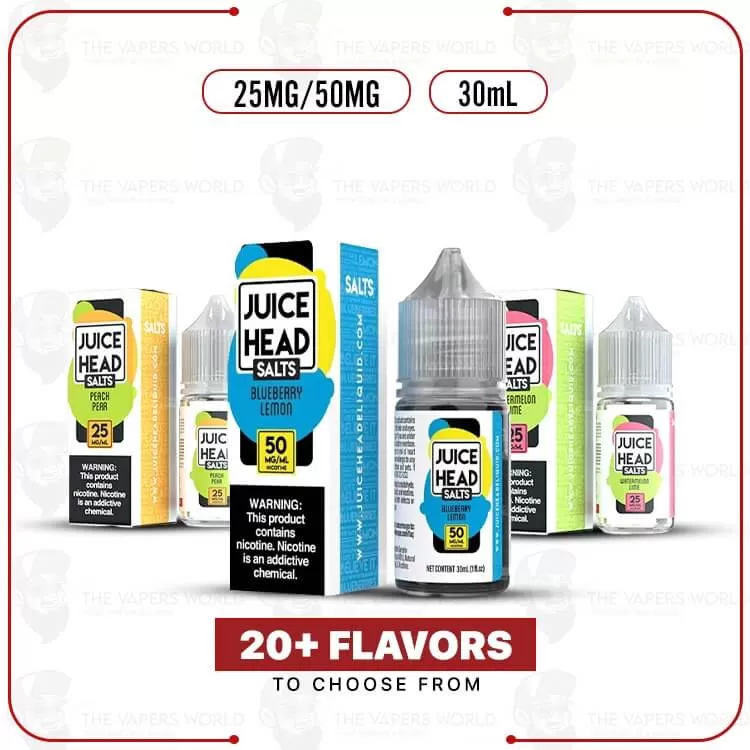 Juice Head Salt 30ml E-Juice - Thevapersworld