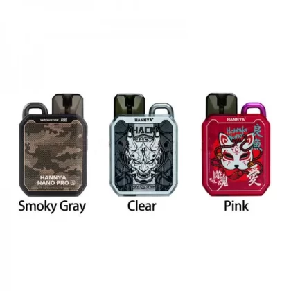 Vapelustion Hannya Nano Pro S Kit 700mAh - Smoky Grey