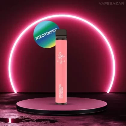 ELF BAR – Strawberry Ice Cream Nikotinfrei - Ice / Eiscreme / Elf Bar / Nikotinfrei / 550 mAh / Glycerin / Propylenglykol / Aromastoffe / ca. 600