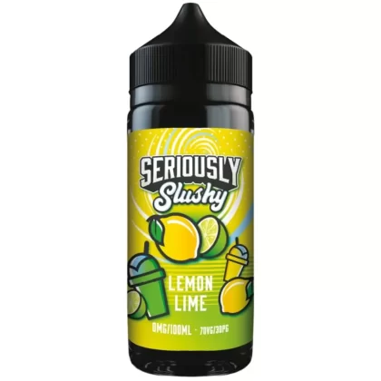 Lemon Lime Shortfill E-Liquid Seriously Slushy Series by Doozy Vape Co (100ml) - 0mg