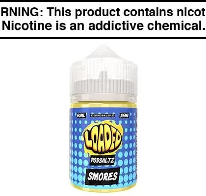 SMORES BY LOADED PODSALTZ 60ML - Vapejuice