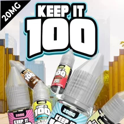 Keep It 100 Bar Salt Nic – 20mg
