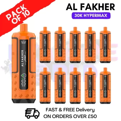 Peach ICE AL Fakher 30K Kits Box Of 10