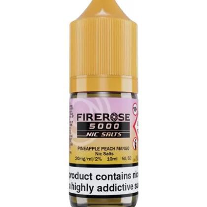 Pineapple Peach Mango Elux Firerose 5000 Nic Salt E-Liquid - 20mg