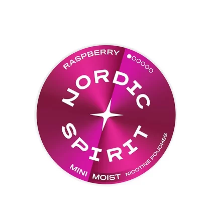 Nordic Spirit Mini Raspberry Nicotine Pouches - 4mg / pouch