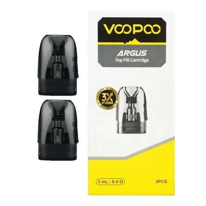 Voopoo Argus Replacement Pods – 3 Pack - Pod Type#0.4ohm Pods>0.7ohm Pods