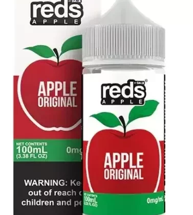 Reds Apple – Original Apple – 100ml - Options#100ml - 3mg>100ml - 6mg