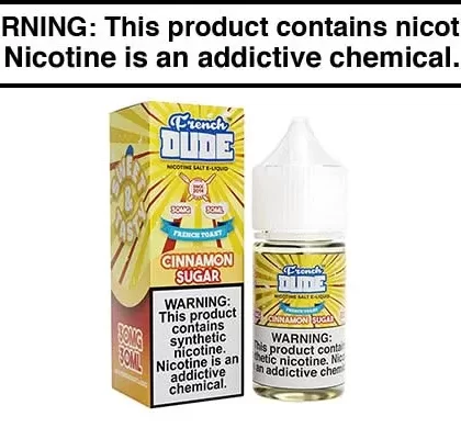 CINNAMON SUGAR FRENCH DUDE BY VAPE BREAKFAST CLASSICS SALT 30ML - Vapejuice