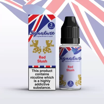 RED SLUSH E LIQUID E LIQUID BY SIGNATURE 10ML