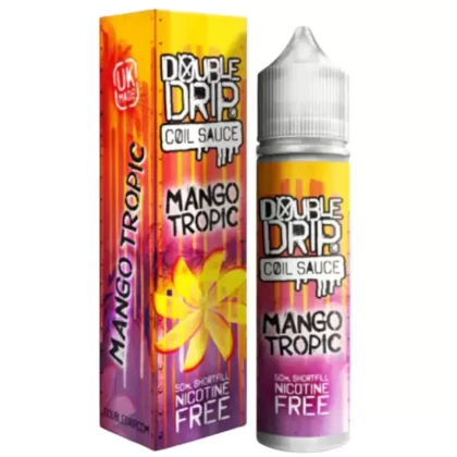 Mango Tropic Shortfill E-Liquid by Double Drip (50ml) - 0mg