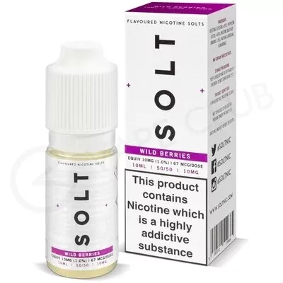 Wild Berries Nic Salt E-Liquid by Solt - Ecigpremium