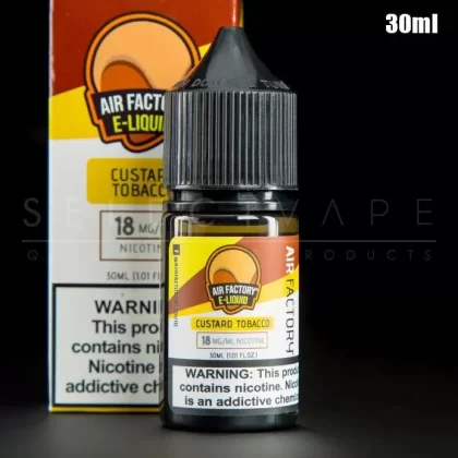 Air Factory – Custard Tobacco Nic Salt