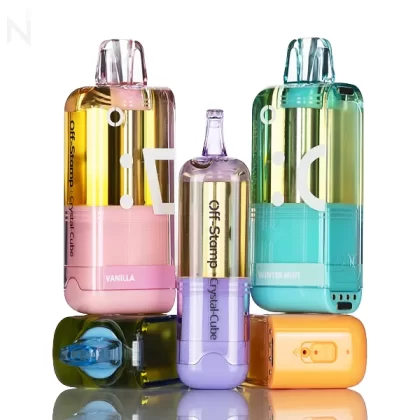 Off-Stamp X-Cube 35K Crystal Edition Disposable Pod - 18mL - Sour Apple Ice