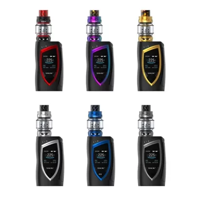 SMOK Devilkin 225W TC Kit With TFV12 Prince Tank 8ML - Black and Prism Chrome