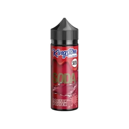 Kingston Soda 120 ml Shortfill Vape Juice – 0 mg Nikotin (50VG/50PG)