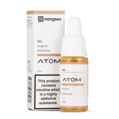 RY6 Tobacco E-Liquid Atom Series by Hangsen (10ml) - Vapekit Co