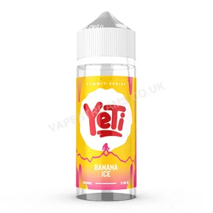 YeTi Summit Series Banana Ice E-Liquid Shortfill - Vapestreams Co