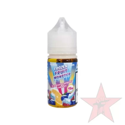 Frozen Fruit Monster – Blueberry Raspberry Lemon Ice – Salt Nic – 30mL - Nicotine Salt (mg)#24 mg>48 mg