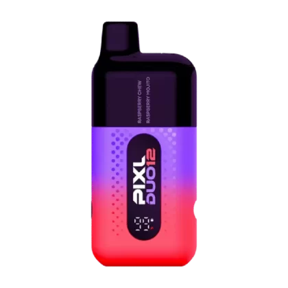 PIXL Duo 12 Prefilled Pod Vape Kit Raspberry Edition - Nicotine Strength#20mg