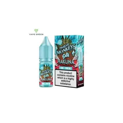 Hakuna Iced Nic Salt E-Liquid by Twelve Monkeys Salts