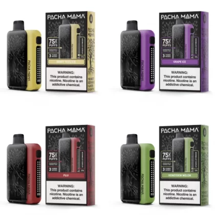 Pachamama 75K Disposable - Berry Yuzu Ice, Blue Razz Ice (9298D1)
