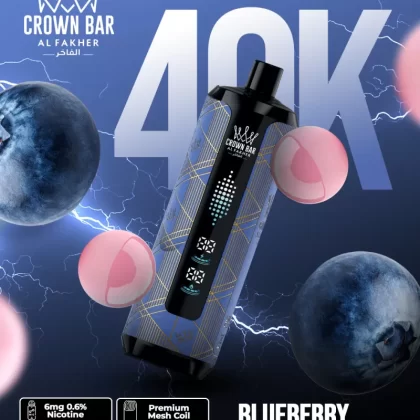 Al Fakher Crown Bar Mega Max 40K - Crownbar Vape (D8E655)