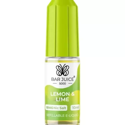 Bar Juice 5000 Lemon & Lime Nic Salt Vape Juice - 10mg