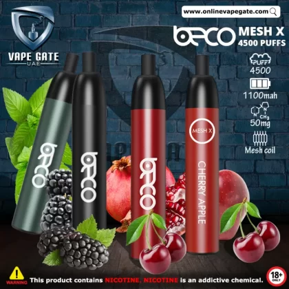 Vaptio Beco Mesh X Disposable Vape (4500 Puffs) - Passionfruit Lemon / 50 mg