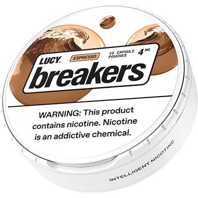 Lucy Breakers Nicotine Pouches – Espresso - Vape Product, Vape Product (BF5F97)