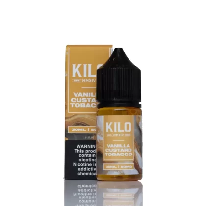 Kilo Salt Nic - Vanilla Custard Tobacco - 30ml - 30mg