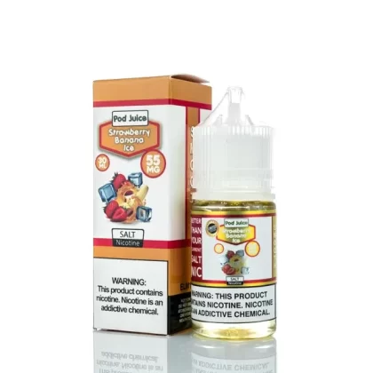 Pod Juice Smooth Salt Strawberry Banana Freeze 30ml