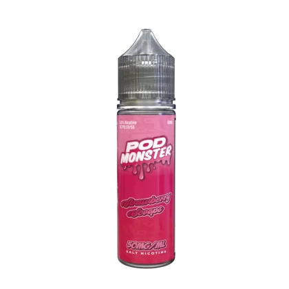 Pod Monster Salt Strawberry Scoops eJuice - Vape Product; Vape Product, Vape Product