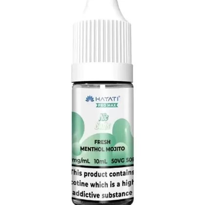 Hayati Pro Max Fresh Menthol Mojito Nic Salt Vape Juice - 10mg