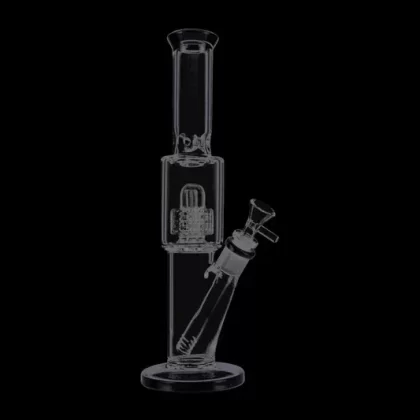 Straight Ice Bong with Matrix Perc