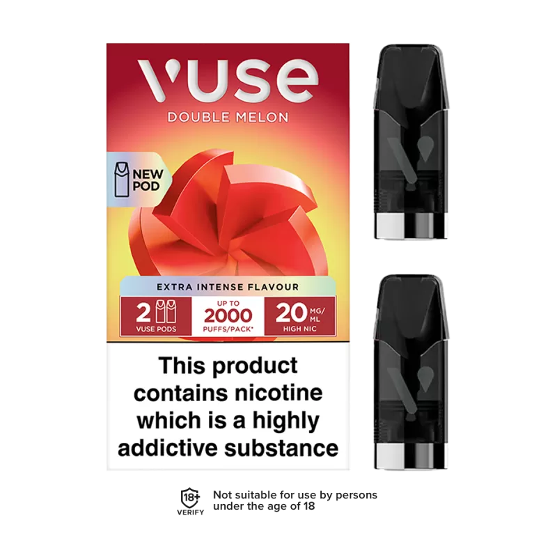 Double Melon Vuse Pro Pods - 20mg - Vape Product (7B9741)